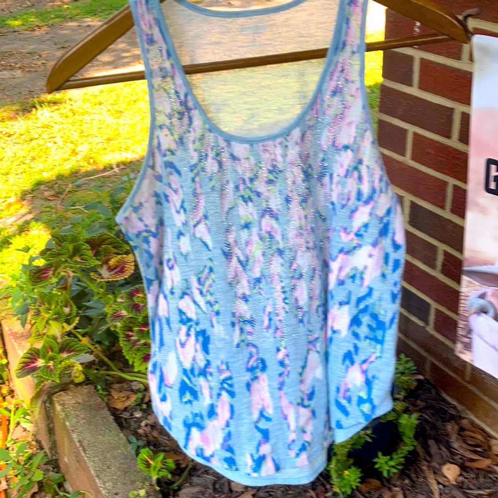 Beaded cotton top